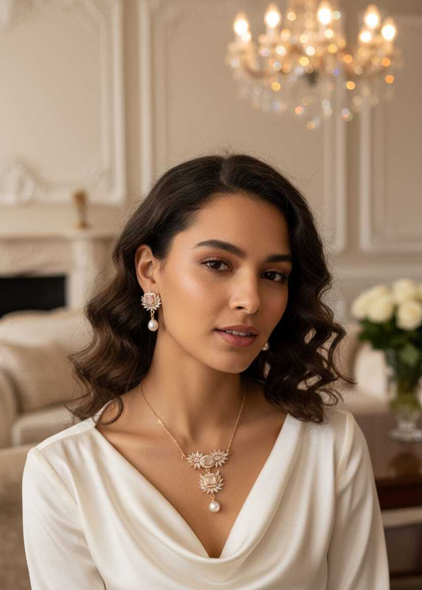 Necklace & Topes Combo