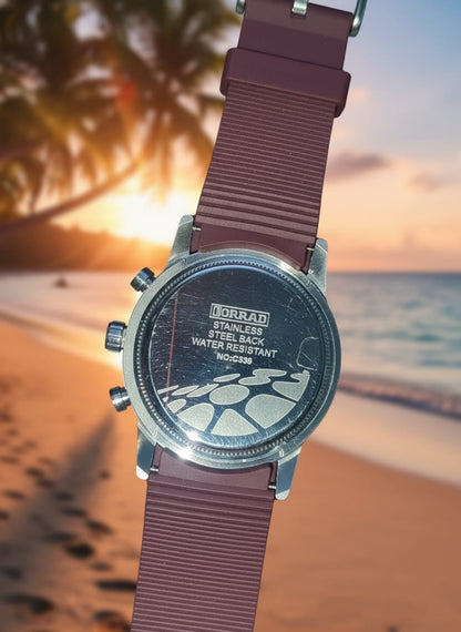 FoRRad Sport Chronograph & UNIsex Brown Colour Watch